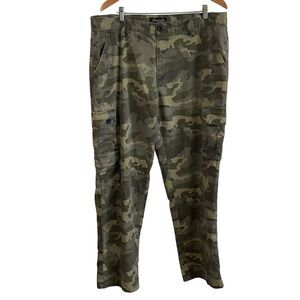 Jeanetix Camouflaged Cargo Pants Mens 38 Pockets Hunting Outdoors Activewear Y2K